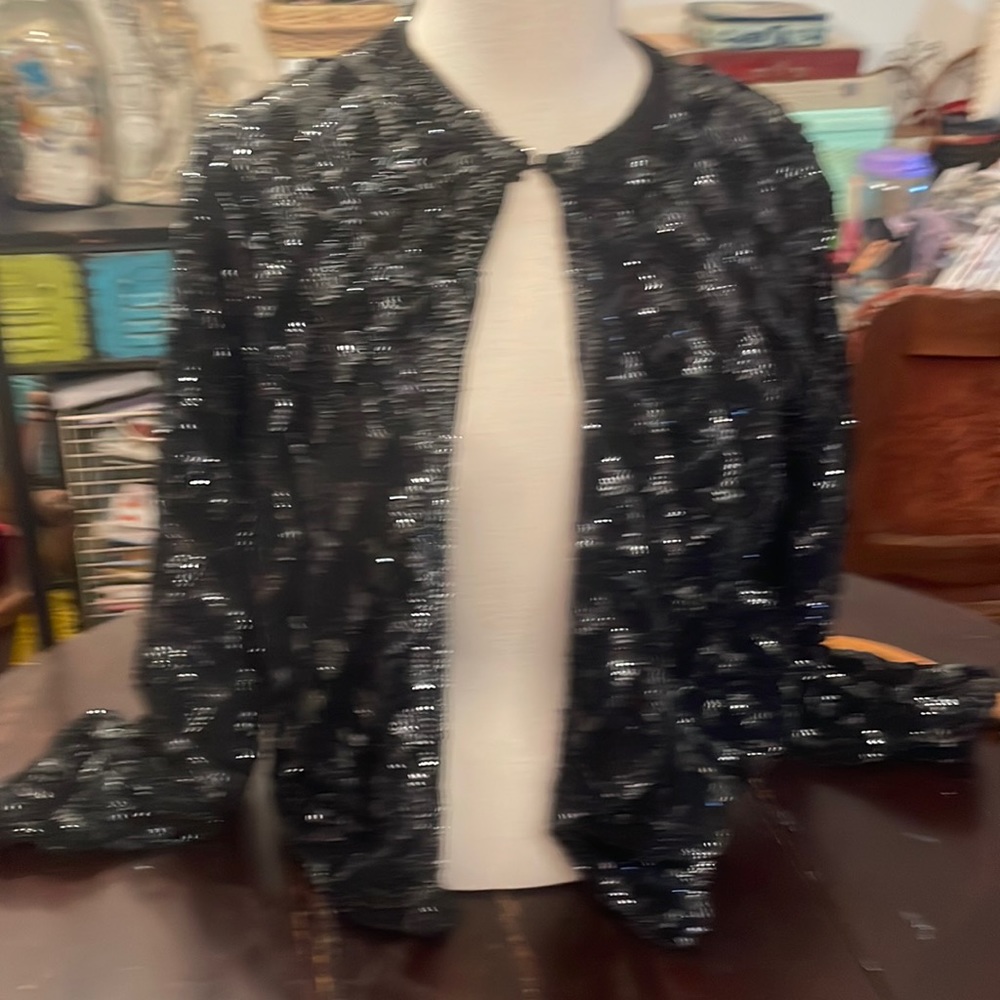 Sequence Black Jacket Vintage - image 1